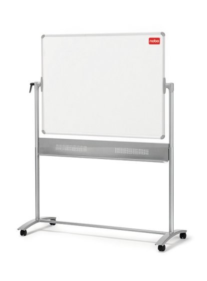 Nobo Mobile Whiteboard 1200 x 900mm Non-Magnetic